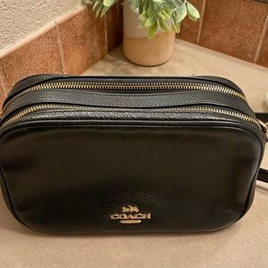 Coach Double Zipper crossbody bag